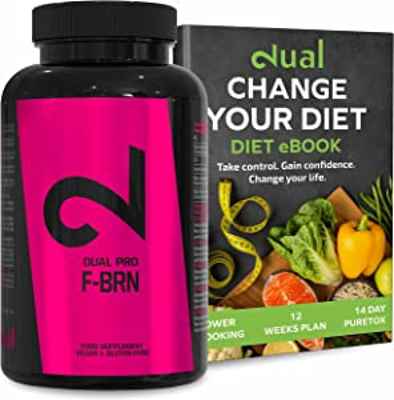 100 cápsulas quemagrasas Dual Pro Fat-Burner 