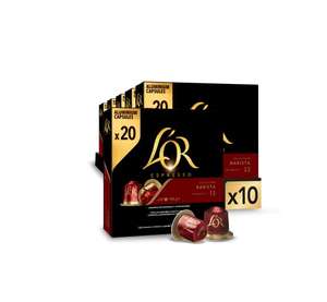 200 cápsulas 0.26€ L'OR Espresso Cápsulas de Café Barista | Intensidad 13 |