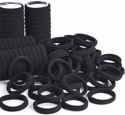  50 gomas sin costuras para el pelo