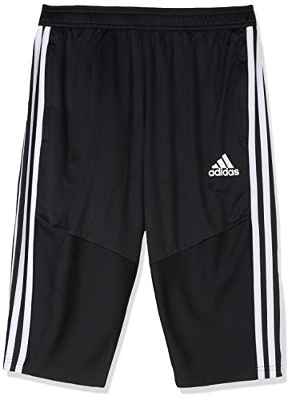 adidas TIRO19 3/4 PNTY Pantalones, Unisex niños, Black/White, 910Y