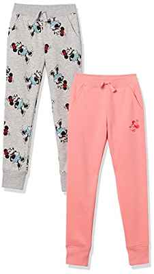 Amazon Essentials Disney Star Wars Marvel Fleece Jogger Sweatpants Suéter, Minnie, 8 años, Pack de 2