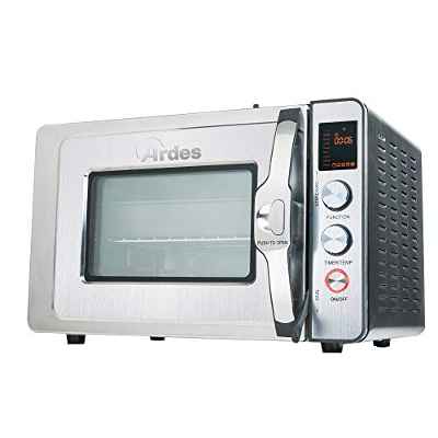 ARDES - Horno a Presión 30 Litros Horno Eléctrico a Presión con 9 Programas de Cocción Temporizador Doble Vidrio con Accesorios CARLOMAGNO AR6430PR
