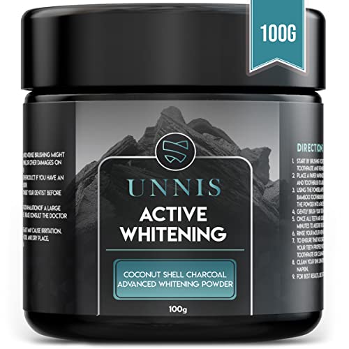 Blanqueador Dental Profesional Carbon Activado Polvo para Dientes Blancos