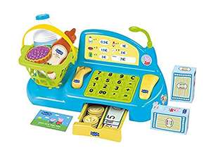 Caja registradora Smoby Peppa Pig con 22 accesorios (Amazon y Fnac)