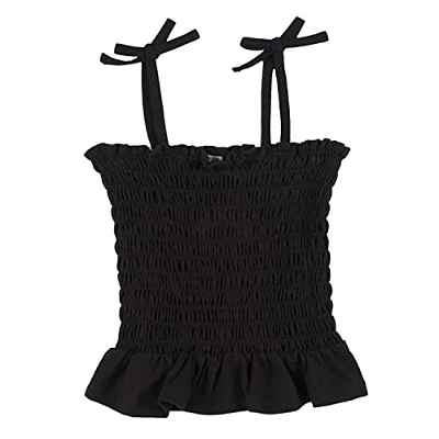 Charanga CANICULA Camiseta, Negro, 9-10 para Niñas