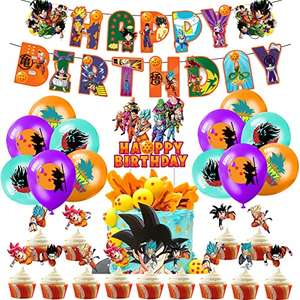 Decoración cumpleaños Dragon ball
