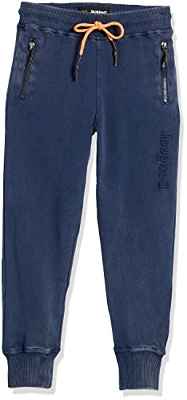 Desigual Pant_Hip-Hop Pantalones, Azul, 7-8 Años para Niños