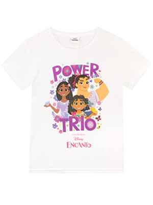 Disney Camiseta para Niñas Encanto Blanco 7-8 años