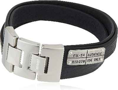 Fossil Pulsera multihebra para hombre