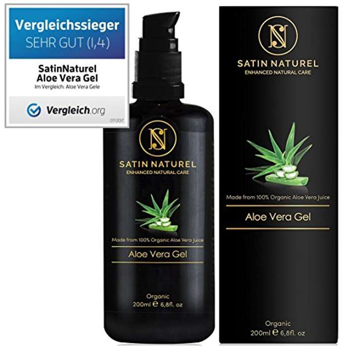 Gel de Aloe Vera Orgánico 200ml con 97% Aloe Vera