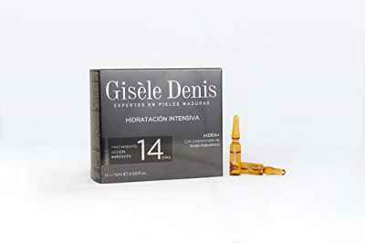 Gisèle Denis - Pack de Ampollas Faciales Hidra+, Hidratación Intensiva, Cuidado Facial, Hidratante, Ácido Hialurónico, Flash, 14 x 1'5 ml