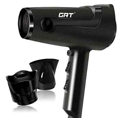 GUARD & REVIVAL TREAT Secador de Pelo Iónico 2000W, Secador Pelo de Pie Profesional con Boquilla Giratoria de 360 ​​grados, 2 Velocidades, 3 Configuraciones de calor, para Salón en Casa y Viajes