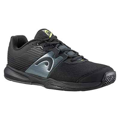HEAD Revolt Court Señores Zapato de Tenis, Mens, Negro/Gris, 42.5