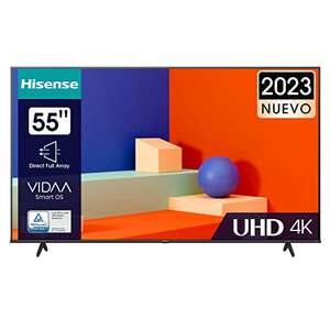 Hisense 55A6K UHD 4K - Smart TV VIDAA de 55 Pulgadas con Dolby Vision y Control por Voz (2023)