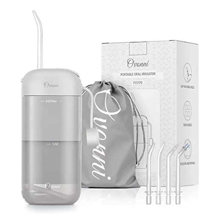 Irrigador bucal inalámbrico portátil