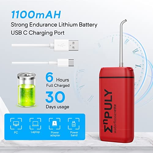 Irrigador dental recargable 