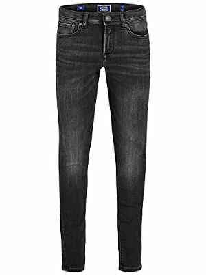 Jack & Jones Jjiliam Jjoriginal Am 830 Jr Noos Jeans, Negro (Black Denim Black Denim), 152 para Niños