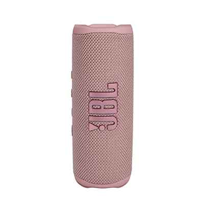 JBL Altavoz Bluetooth portátil Flip 6 - Altavoz resistente al agua y al polvo IPX67, compatible con JBL PartyBoost, hasta 12h de batería, blanco