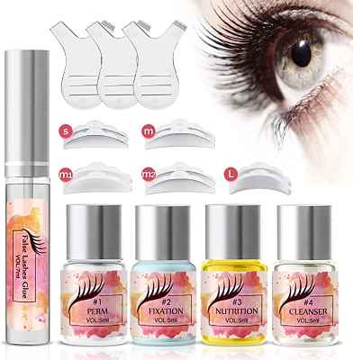 Kit de lifting de pestañas semipermanente 