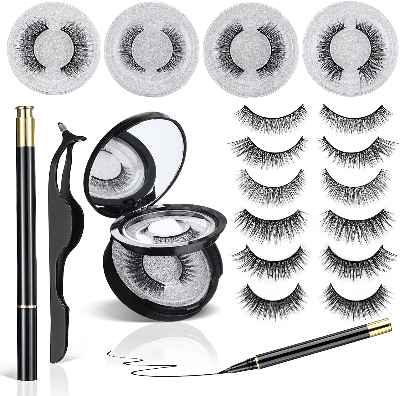 Kit de pestañas postizas magnéticas