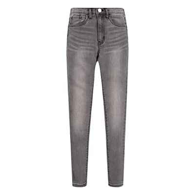 Levi's Kids Lvg 7 High Rise Skinny Jeans, Pantalones de Mezclilla para Niñas, Gris (My Way), 14 años