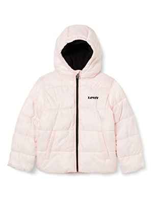 Levi'S Kids Lvg Solid Boxy Fit Puffer Rubor Novia Niñas 3 Años