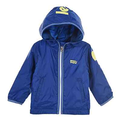 Levi's kids LVN Essential Windbreaker 6EE311 Cortavientos, Navegar por la Web Azul, 12 Meses para Bebés