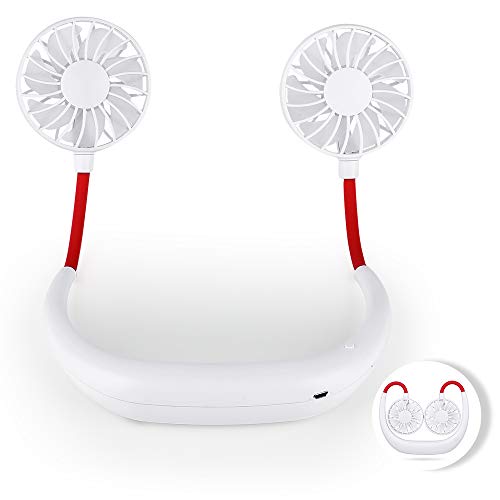 Mini ventilador USB de cuello