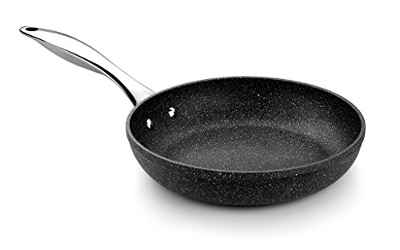 Monix Mineral - Sartén 20 cm aluminio forjado con antiadherente, tipo piedra, sin PFOA, aptas inducción