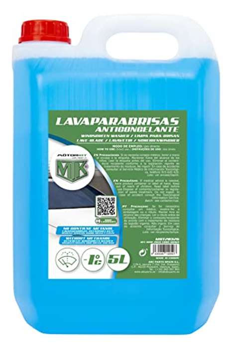Motorkit Lavaparabrisas anticongelante, Apto para clima de hasta -10 grados