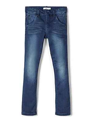 NAME IT Nitclassic Xslxsl Dnm Pant Nmt Noos Pantalones, Azul (Dark Blue Denim Dark Blue Denim), 152 para Niños