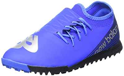 New Balance Furon V7 Dispatch TF, Zapatillas de ftbol Unisex Adulto, Bright Lapis Black Silver, 44 EU