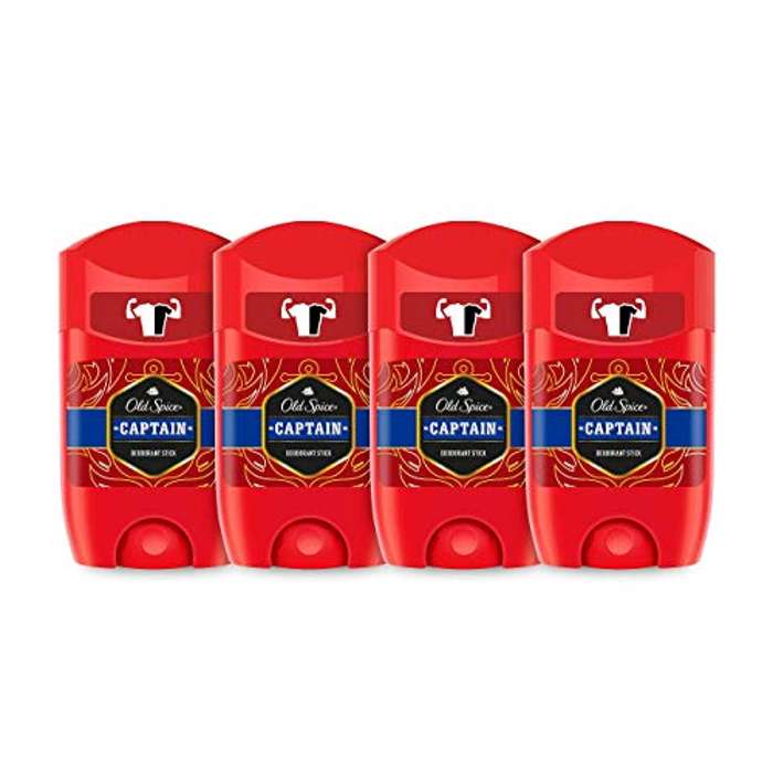 PACK 4 Old Spice Desodorante en Barra para Hombres 50 ml