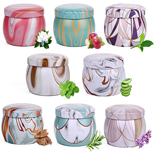 Pack de 8 velas aromáticas 
