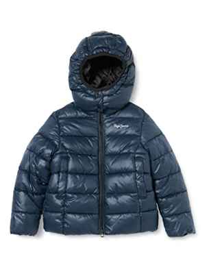 Pepe Jeans Carmen Chaqueta, Blue, 4 Chicas