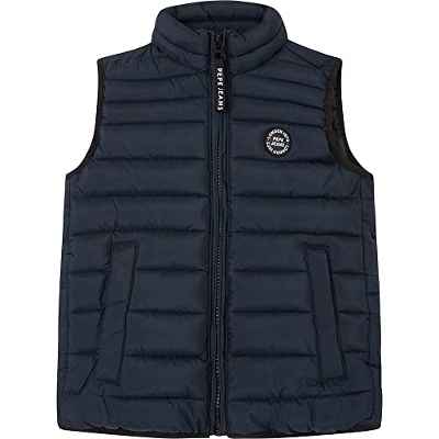 Pepe Jeans Groby Chaleco, Azul (Dulwich), 14 Años para Niños