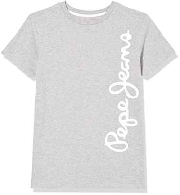 Pepe Jeans Waldo Short, 933GREY Blusa, 933gris Marl, 12 Años para Niñas