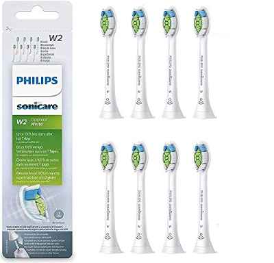 Philips HX6068 Accesorio para el cepillo de dientes eléctrico, Blanco, Pack de 8