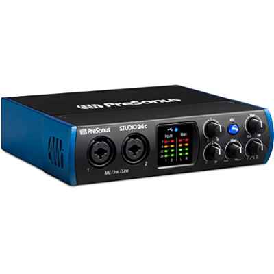 Presonus Studio 24 C - Interfaz de audio USB-C a 24-bit / 192 kHz