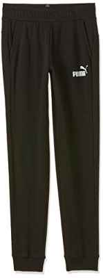 PUMA ESS Logo Pants TR Cl B Chándal, Niños, Black, 164