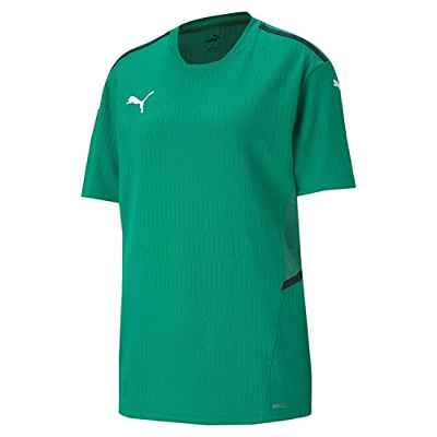 PUMA Teamcup Jersey Jr Camiseta, Niños, Pepper Green, 128