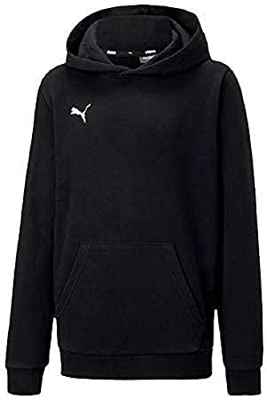 PUMA Teamgoal 23 Casuals Hoody Jr Sudadera, Niños, Black, 164