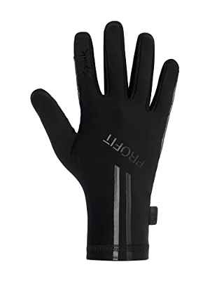 Spiuk Guante Largo Profit Cold&Rain DWR Unisex Negro T. S