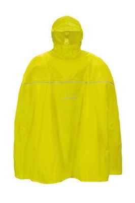 VAUDE Grody Poncho, Unisex Niños, Amarillo (Lemon), M